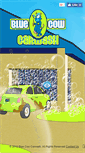 Mobile Screenshot of bluecowcarwash.com